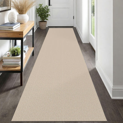 IOHOUZE Washable Area Rug 3x5 Non Slip Rubber Backed Woven Rugs for Entryway Rugs Indoor Outdoor Doormat Throw Rug Floor Carpet for Entrance Kitchen Front Door, Olive Green/Earthy Green