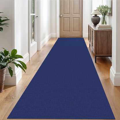 EARTHALL Woven Area Rug 3x5 Ft Washable Rugs for Entryway Braided Non Slip Rubber Backed Throw Rugs Door Mat Indoor Outdoor Entrance Cotton Carpet for Kitchen Foyer Front Door, Orange/Tan/Brown