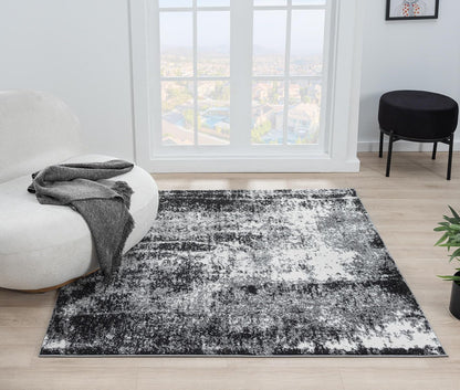 Keen Home Design Abstract Non-Shedding Area Rug, Soft Thick Pile, 10x14