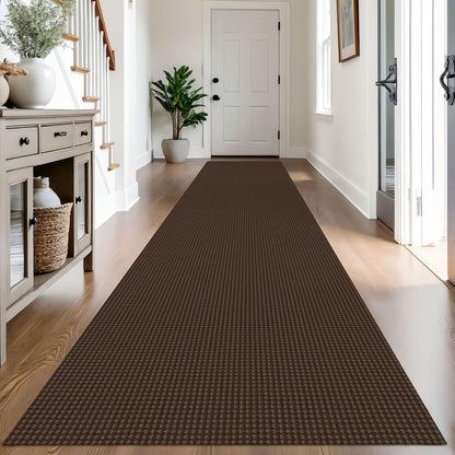 IOHOUZE Small Area Rug 2x3 Washable Woven Rugs for Entryway Non Slip Rubber Backed Front Door Rugs Indoor Doormat Throw Rug Floor Carpet for Entrance Kitchen, Cream/Beige