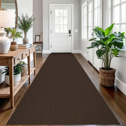 EARTHALL Washable Area Rug, Non Slip Entryway Rug, 4x6 Ft, Sand/Beige