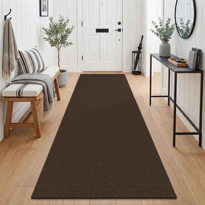 Lansny 2x3 ft Small Boho Washable Entryway Area Rug Non Slip Kitchen Runner