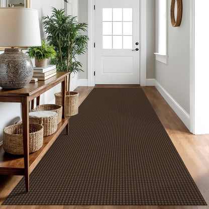 IOHOUZE Small Area Rug 2x3 Washable Woven Rugs for Entryway Non Slip Rubber Backed Front Door Rugs Indoor Doormat Throw Rug Floor Carpet for Entrance Kitchen, Cream/Beige