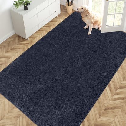 PURRUGS Dirt Trapping Indoor Door Mat, 31.5" x 47", Charcoal
