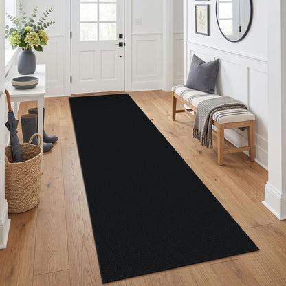 Lansny 2x3 ft Small Boho Washable Entryway Area Rug Non Slip Kitchen Runner