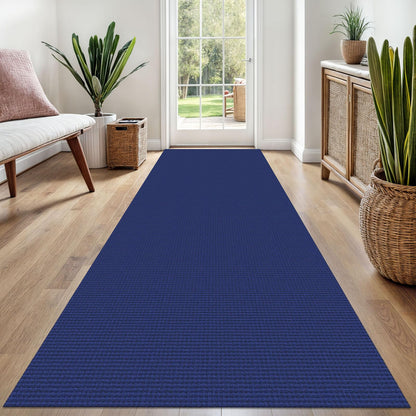 EARTHALL Woven Area Rug 3x5 Ft Washable Rugs for Entryway Braided Non Slip Rubber Backed Throw Rugs Door Mat Indoor Outdoor Entrance Cotton Carpet for Kitchen Foyer Front Door, Orange/Tan/Brown