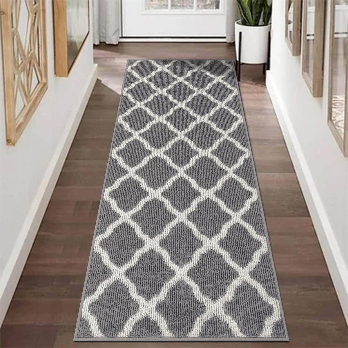 SHACOS Washable Hallway Runner Rug 20"x59" Non Slip Kitchen Rug Runner