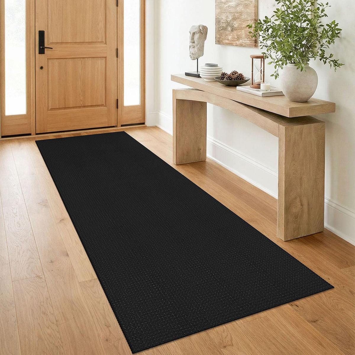 IOHOUZE Small Area Rug 2x3 Washable Woven Rugs for Entryway Non Slip Rubber Backed Front Door Rugs Indoor Doormat Throw Rug Floor Carpet for Entrance Kitchen, Cream/Beige