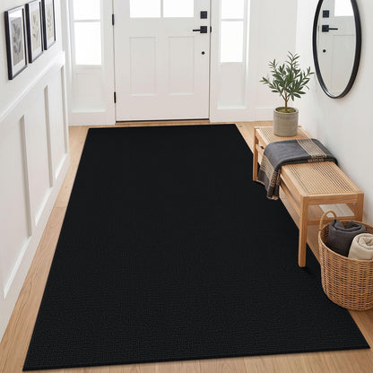 Lansny 2x3 ft Small Boho Washable Entryway Area Rug Non Slip Kitchen Runner