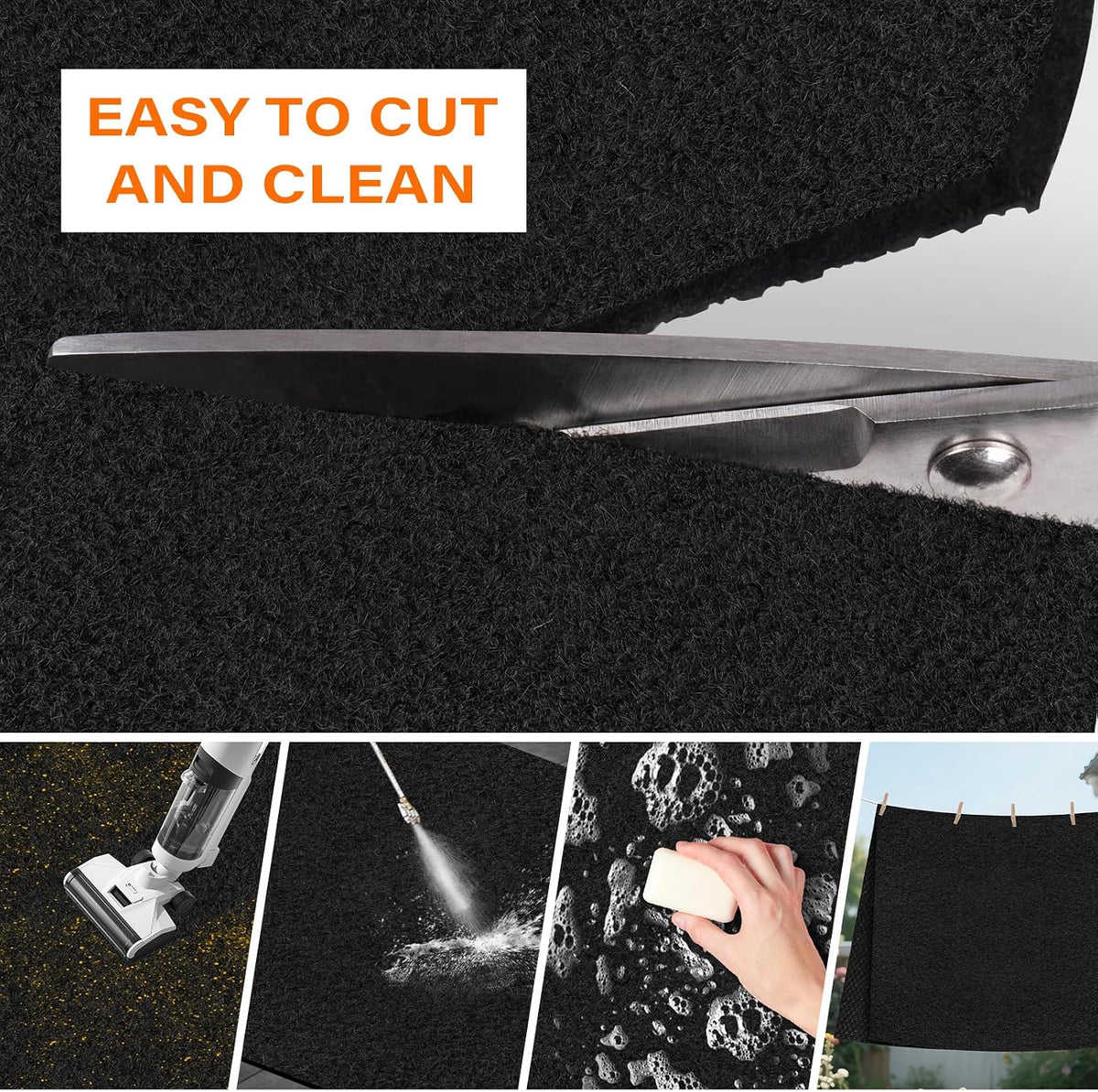 Heavy Duty Oil Mat for Driveway, 60 x 72 Inch Garage Mat for Under Car