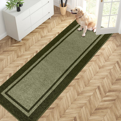PURRUGS Dirt Trapping Indoor Door Mat, 32" x 48", Beige & Grayish Brown