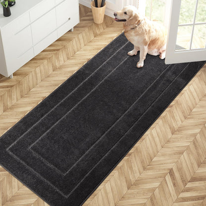 PURRUGS Dirt Trapping Door Mat Indoor Entrance, 20" x 31.5", Beige