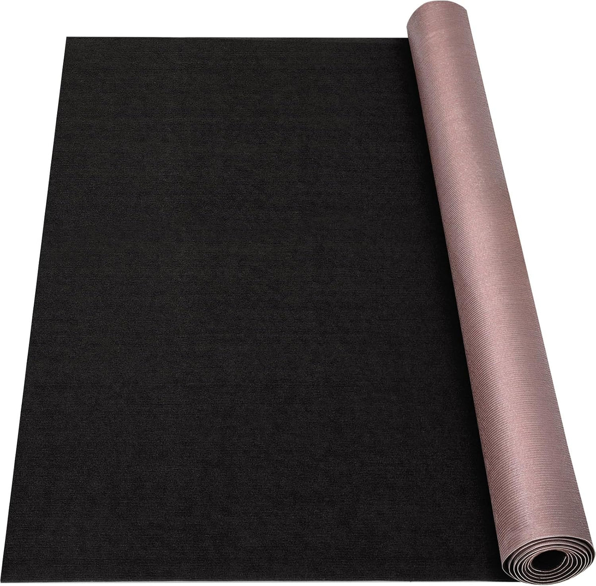 Grefinity Marine Carpet, 5 FT x 15 FT Black Indoor Outdoor Carpet