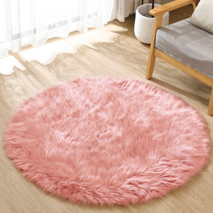 ORINOVA White Faux Sheepskin Shag Fur Runner Rugs for Living Room Bedroom Fluffy Washable Furry Area Rug 2x6 Nursery Rug Teen Room Décor