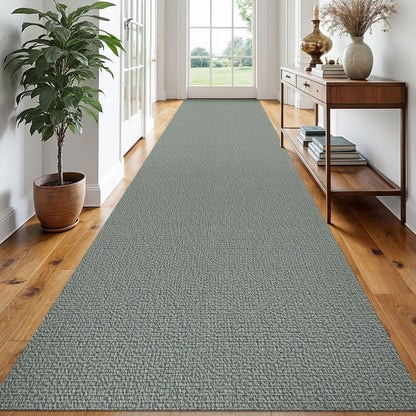 EARTHALL Washable Area Rug, Non Slip Entryway Rug, 4x6 Ft, Sand/Beige