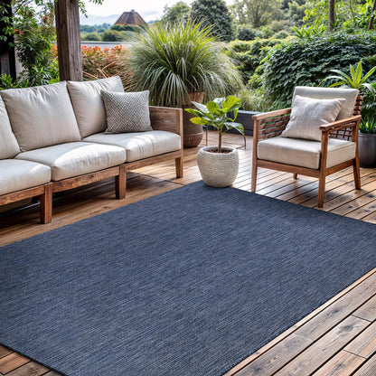 CAMILSON Outdoor Rug 5x7 Modern Area Rugs for Indoor and Outdoor Patios and Porches - Waterproof, Washable, Non-Shedding, Easy-to-Clean Outside Carpet (5 x 7, Medallion - Beige/White)