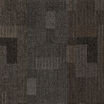 Mohawk Basics 24" x 24" Berber (Loop pile), 0.09" Pile Height, Carpet Tile, PET Fiber, Smoke Color, (24 Tiles), (96 sqft/carton)