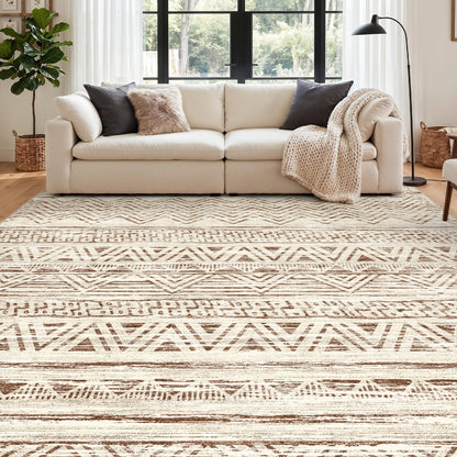 2'6"x8 Runner Rug Washable Moroccan: Non Slip Kitchen Long Floor Mat Gray