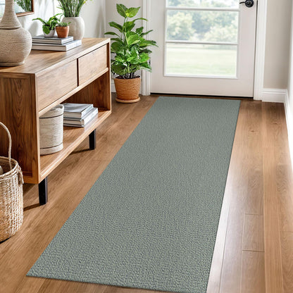 EARTHALL Washable Area Rug, Non Slip Entryway Rug, 4x6 Ft, Sand/Beige