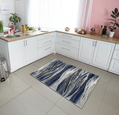Keen Home Design Abstract Non-Shedding Area Rug, Soft Thick Pile, 10x14