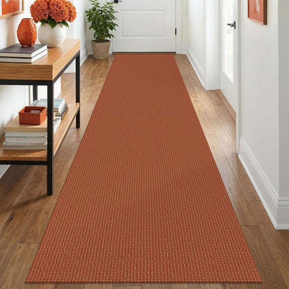 IOHOUZE Washable Area Rug 3x5 Non Slip Rubber Backed Woven Rugs for Entryway Rugs Indoor Outdoor Doormat Throw Rug Floor Carpet for Entrance Kitchen Front Door, Olive Green/Earthy Green