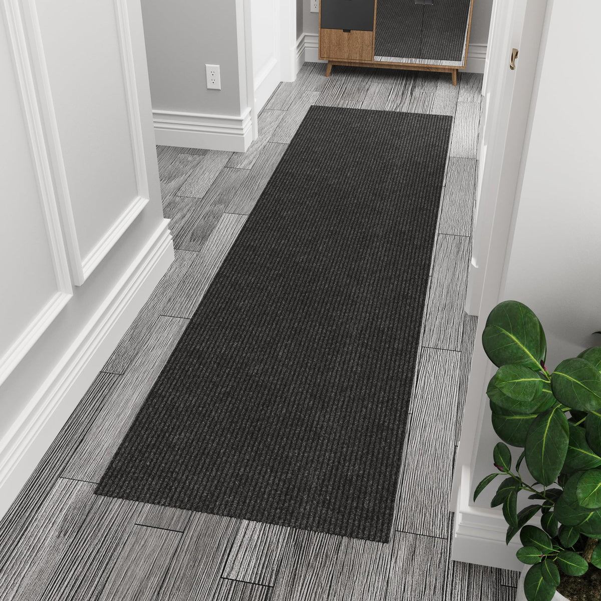 Ottomanso 5x7 Large Waterproof Floor Mat, Non-Slip Indoor Outdoor Door Mat