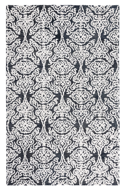 SAFAVIEH Blossom Collection Area Rug - 9' x 12', Beige & Ivory, Handmade Wool, Ideal for High Traffic Areas in Living Room, Bedroom (BLM112B)