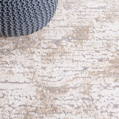 SAFAVIEH Spirit Area Rug 6'7"x9', Taupe & Ivory SPR126E