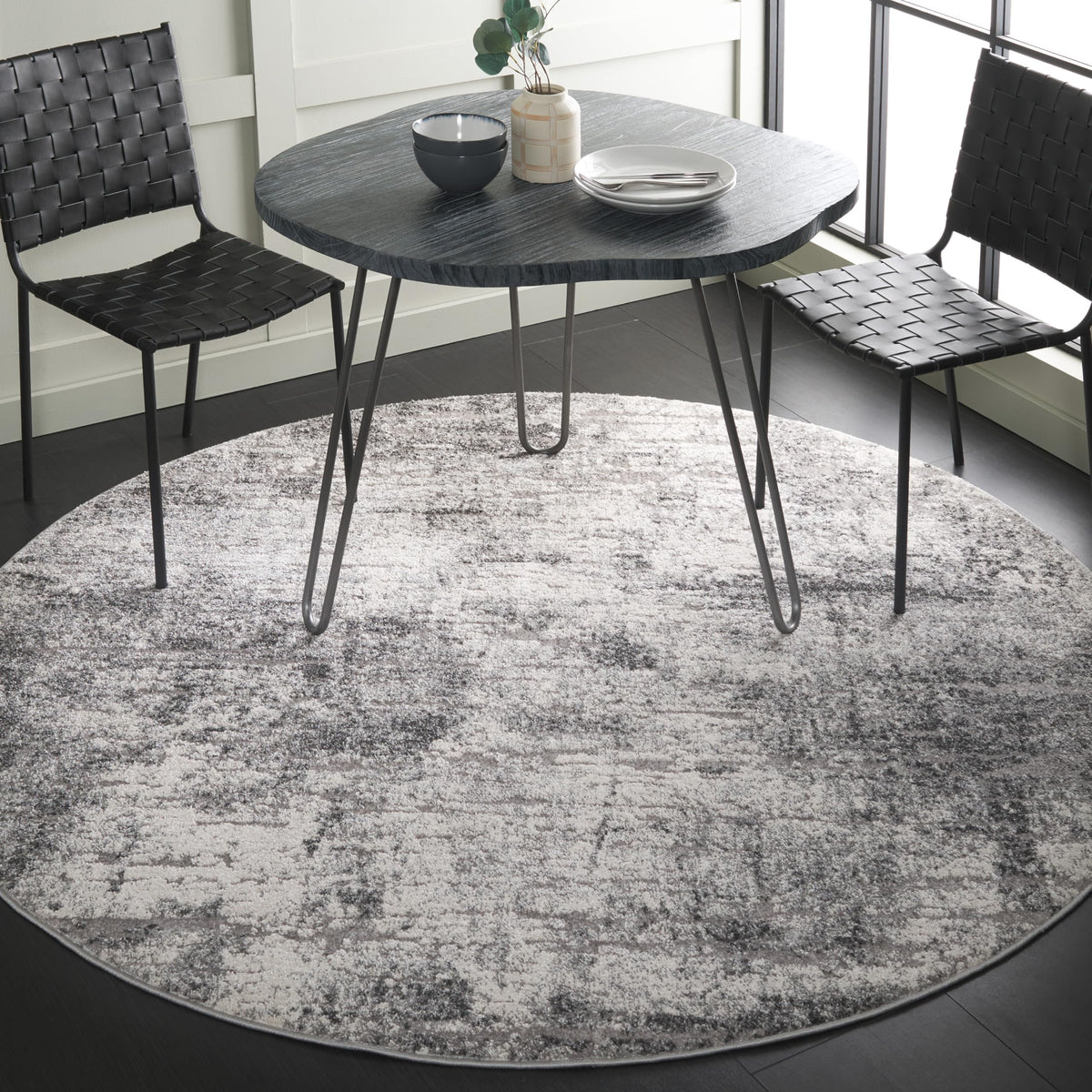 SAFAVIEH Spirit Area Rug 6'7"x9', Taupe & Ivory SPR126E