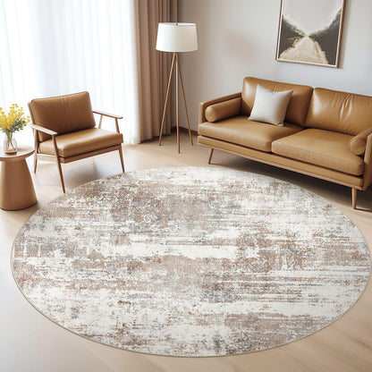 LOONGRUG 10x14 Area Rugs Washable Large Neutral Modern Living Room Rug