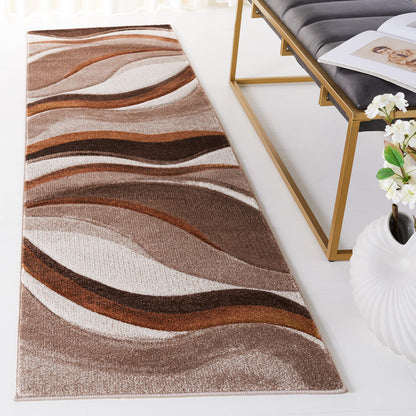 SAFAVIEH Hollywood Area Rug 10'6"x14', Modern Grey & Blue HLW766F