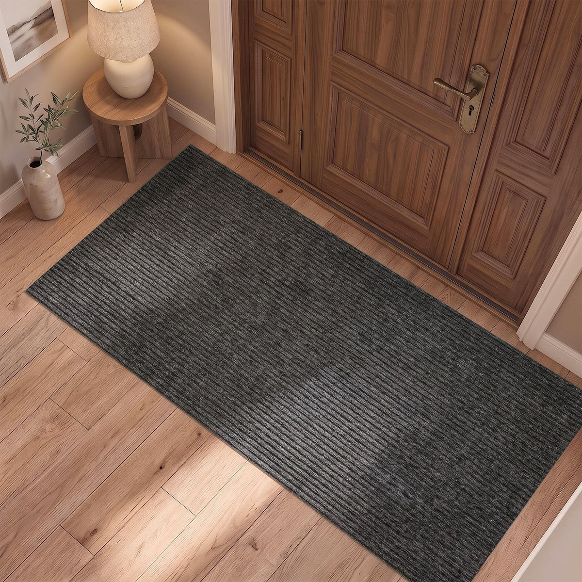 Ottomanso 5x7 Large Waterproof Floor Mat, Non-Slip Indoor Outdoor Door Mat
