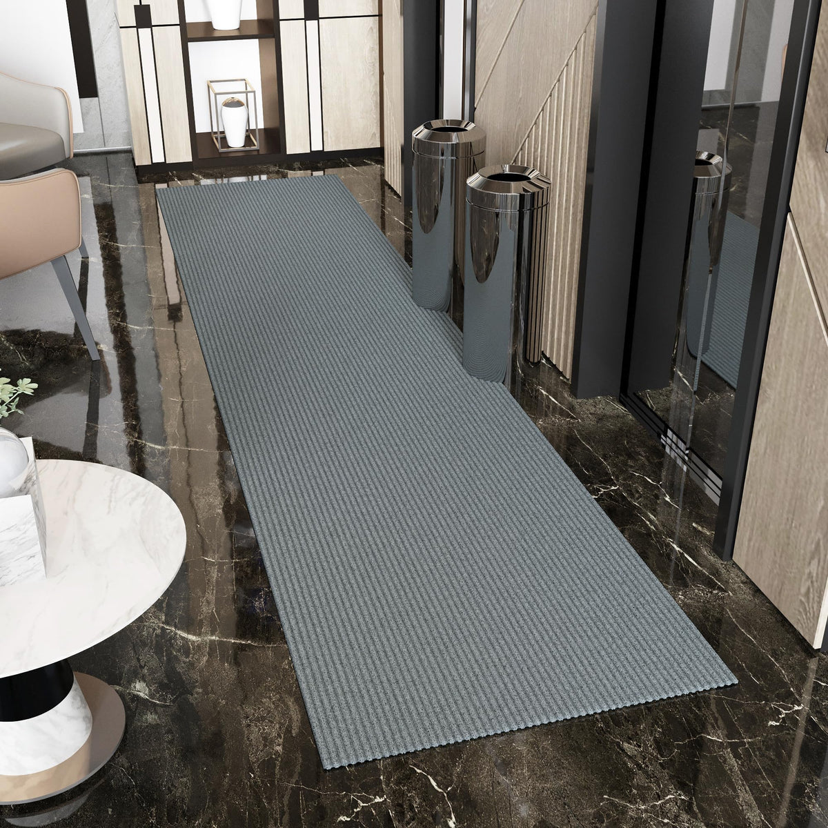 Ottomanso 5x7 Large Waterproof Floor Mat, Non-Slip Indoor Outdoor Door Mat