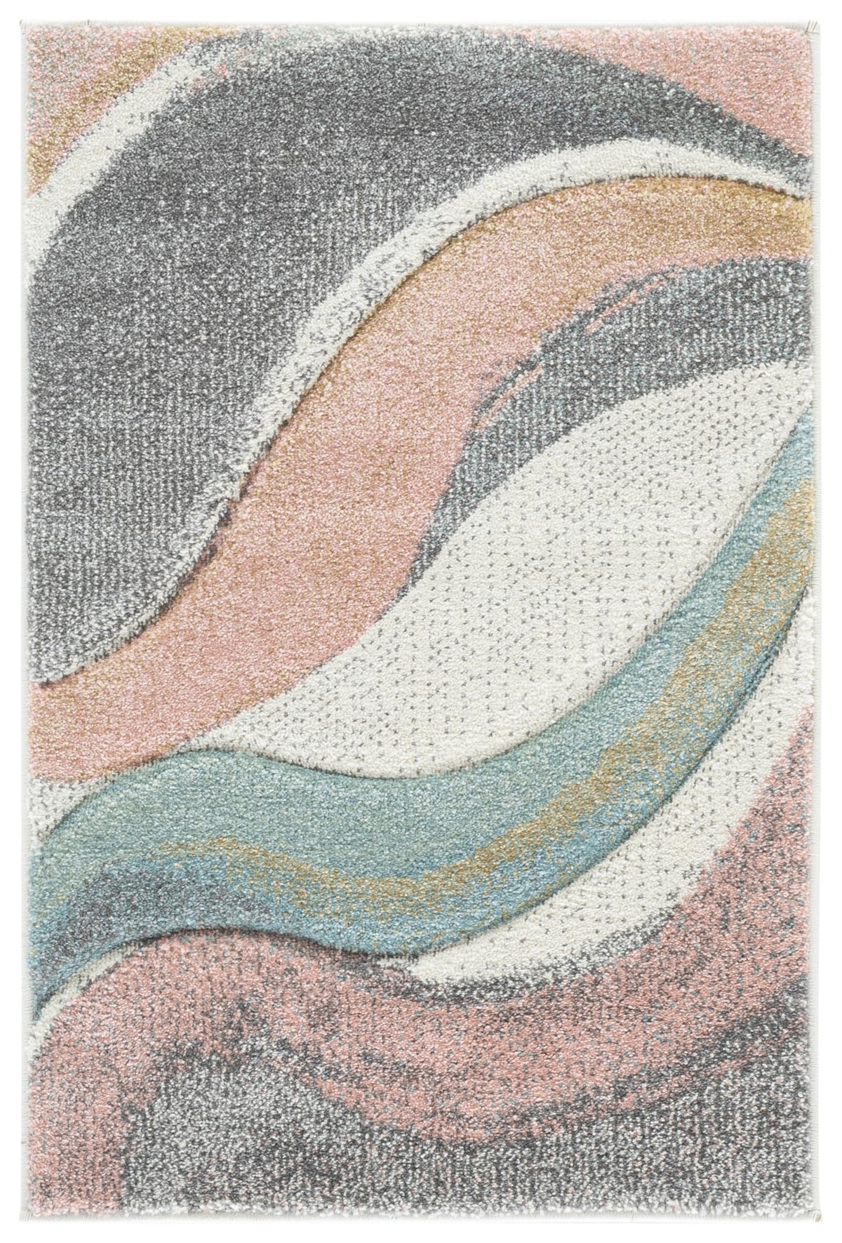 SAFAVIEH Hollywood Area Rug 10'6"x14', Modern Grey & Blue HLW766F