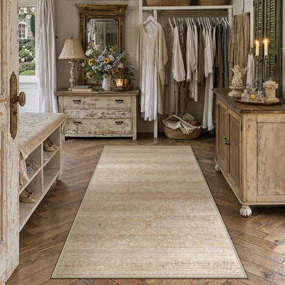 HUGEAR 8x10 Neutral Beige Large Area Rug