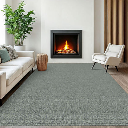 EARTHALL Washable Area Rug, Non Slip Entryway Rug, 4x6 Ft, Sand/Beige