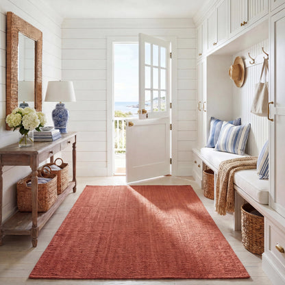 SAFAVIEH Natural Fiber Area Rug 8x10, Jute Knotted Large Natural NF447A