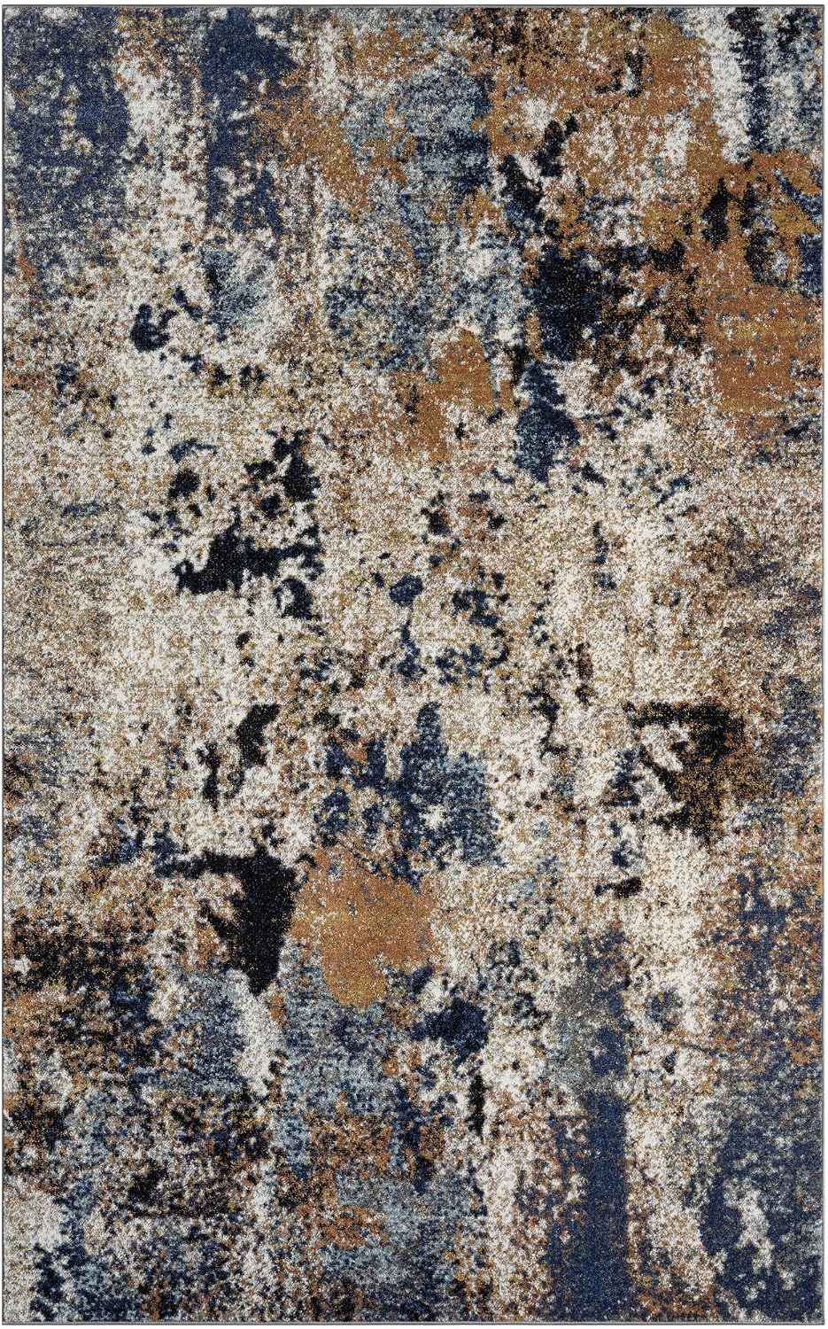 Keen Home Design Abstract Non-Shedding Area Rug, Soft Thick Pile, 10x14