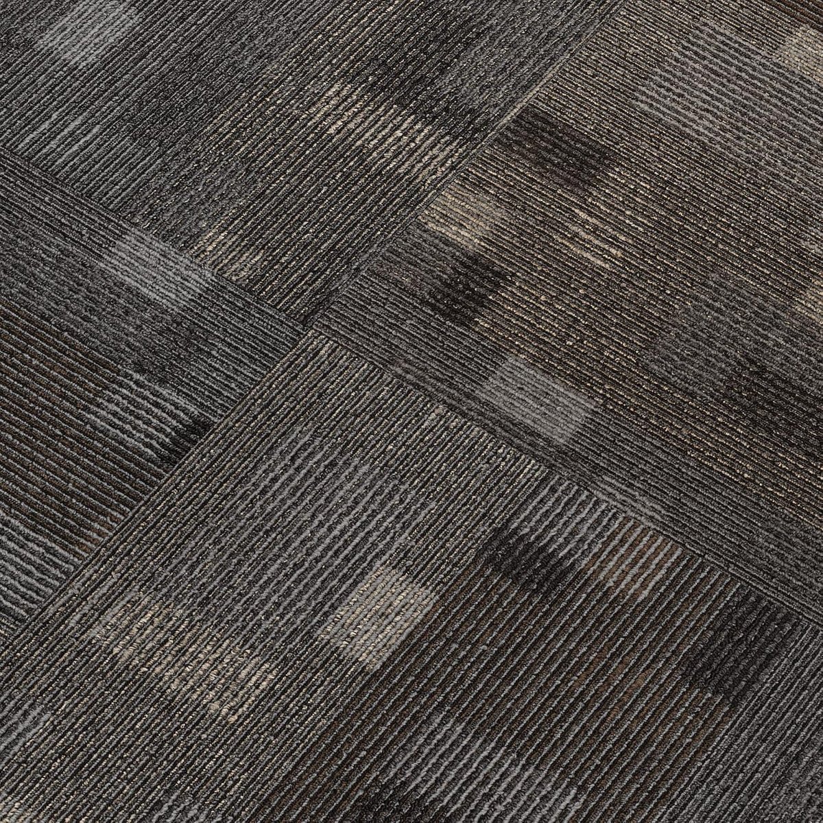 Mohawk Basics 24" x 24" Berber (Loop pile), 0.09" Pile Height, Carpet Tile, PET Fiber, Smoke Color, (24 Tiles), (96 sqft/carton)