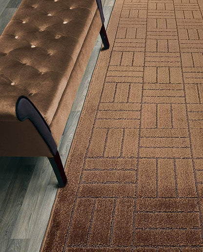 Runner Rug 6 ft, Non-Slip Washable Rug, Grey Textured Carpet for Kitchen Hallway Laundry Entryway, Rubber Backing, Indoor, Rolled in Box (26" x 6'), Custom Size Floor Runner