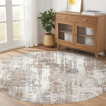 LOONGRUG 10x14 Area Rugs Washable Large Neutral Modern Living Room Rug