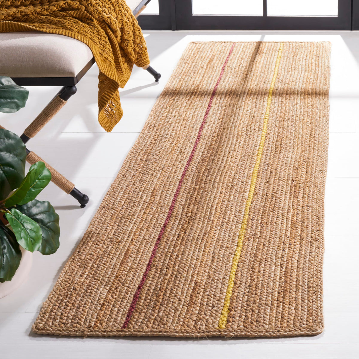 SAFAVIEH Micro-Loop Collection Area Rug - 5' x 8', Blue, Handmade Wool, Ideal for High Traffic Areas in Living Room, Bedroom (MLP955M)