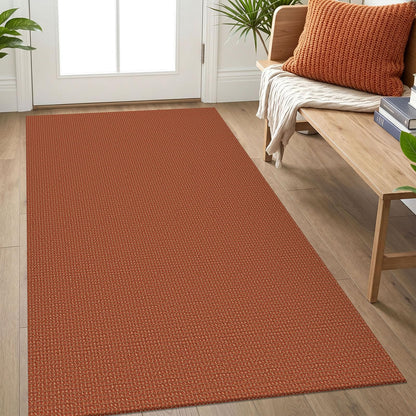 IOHOUZE Small Area Rug 2x3 Washable Woven Rugs for Entryway Non Slip Rubber Backed Front Door Rugs Indoor Doormat Throw Rug Floor Carpet for Entrance Kitchen, Cream/Beige