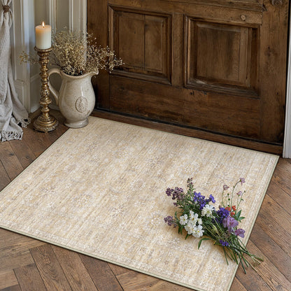 HUGEAR 8x10 Neutral Beige Large Area Rug