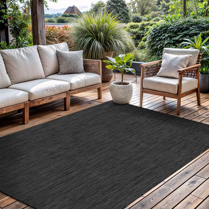 CAMILSON Outdoor Rug 5x7 Modern Area Rugs for Indoor and Outdoor Patios and Porches - Waterproof, Washable, Non-Shedding, Easy-to-Clean Outside Carpet (5 x 7, Medallion - Beige/White)