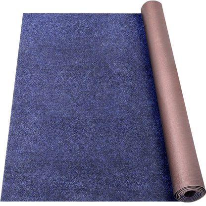 Grefinity Marine Carpet, 5 FT x 15 FT Black Indoor Outdoor Carpet