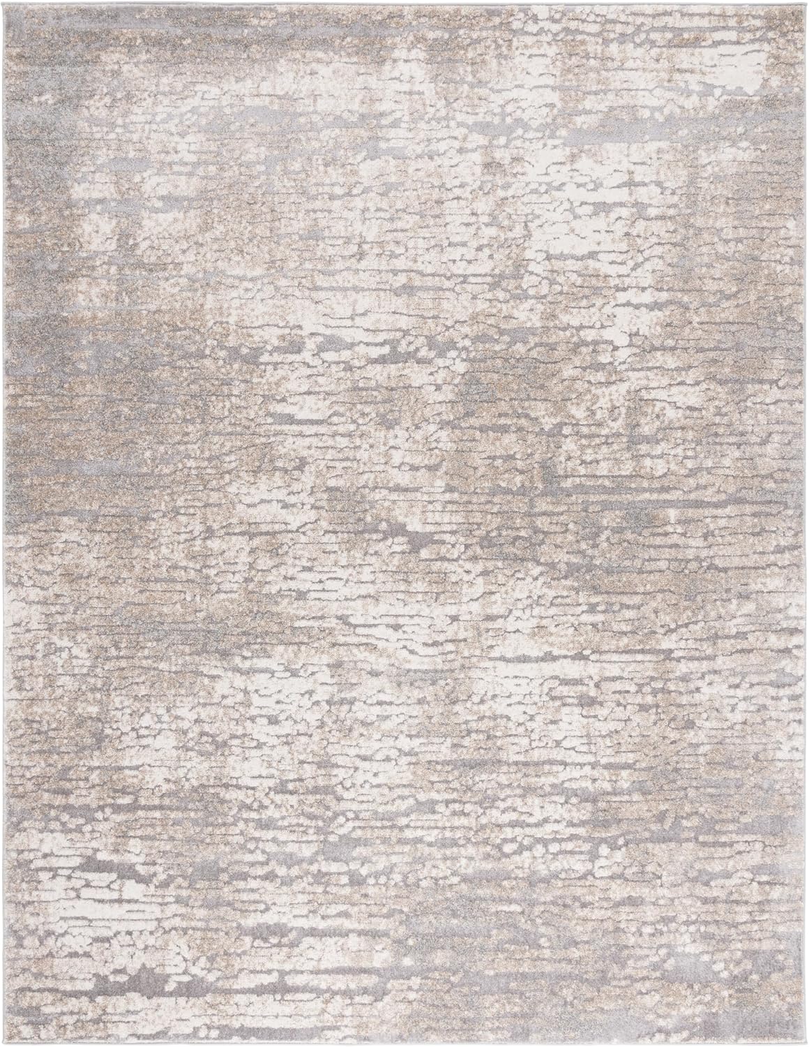 SAFAVIEH Spirit Area Rug 6'7"x9', Taupe & Ivory SPR126E