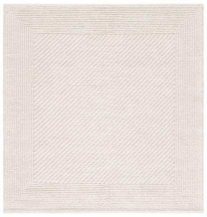 SAFAVIEH Natura Collection Area Rug - 5' x 8', Ivory, Handmade Wool, Ideal for High Traffic Areas in Living Room, Bedroom (NAT450A)