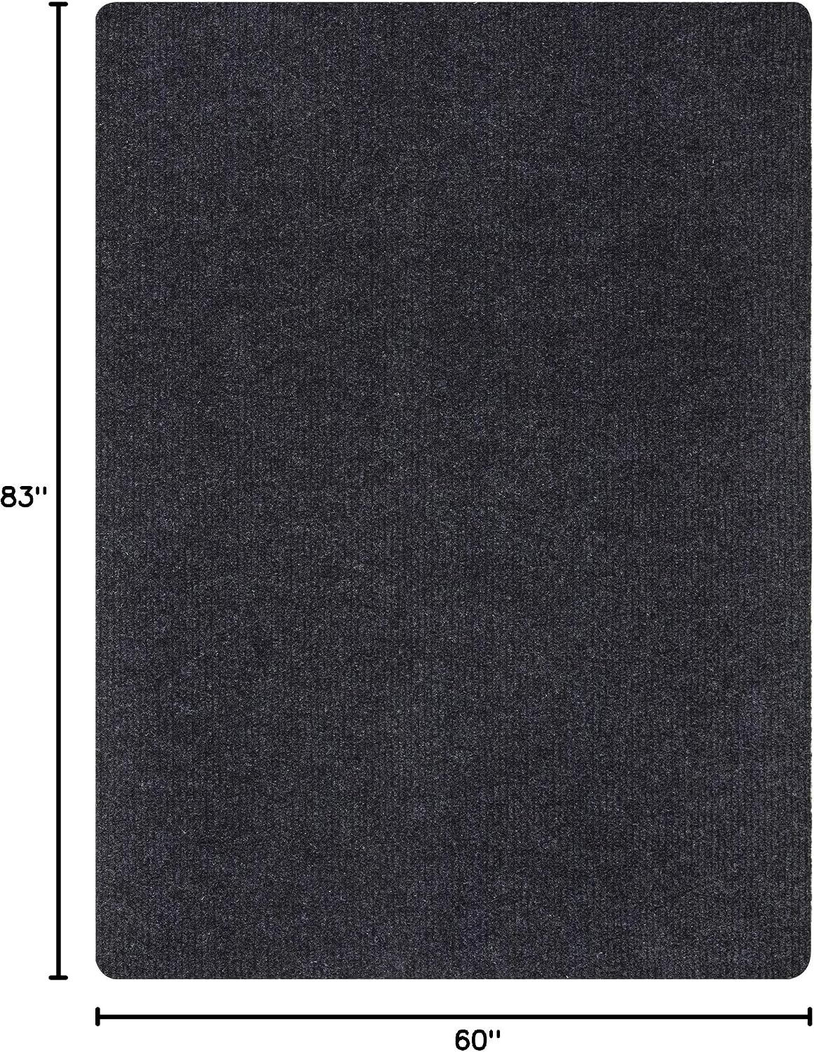 Ottomanso 5x7 Large Waterproof Floor Mat, Non-Slip Indoor Outdoor Door Mat