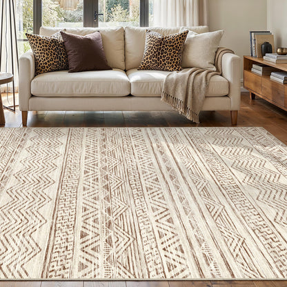 2'6"x8 Runner Rug Washable Moroccan: Non Slip Kitchen Long Floor Mat Gray